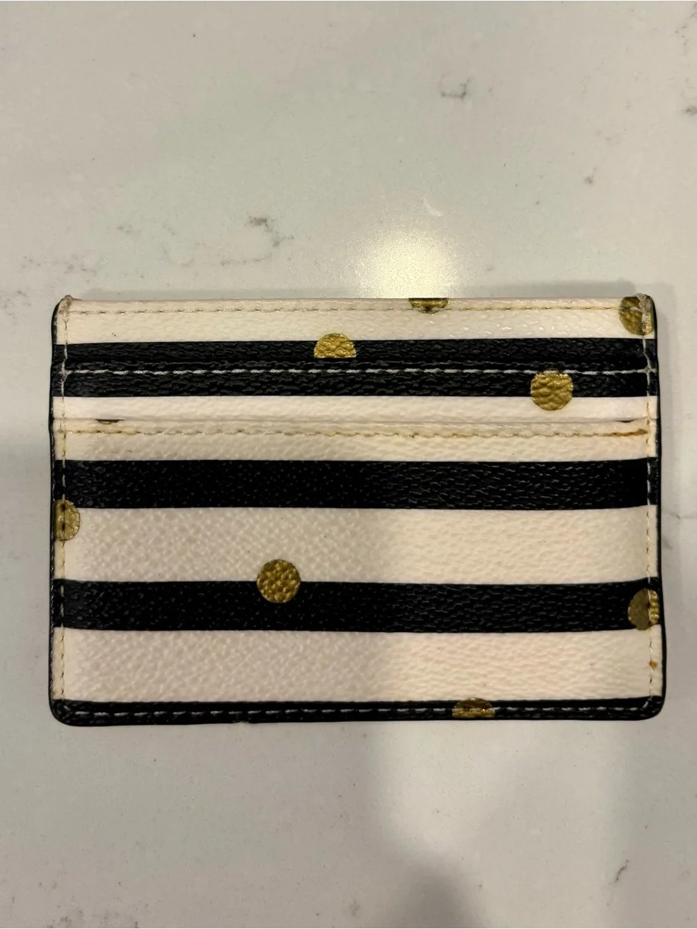 Kate Spade Hawthorne Lane Confetti Dot card holder